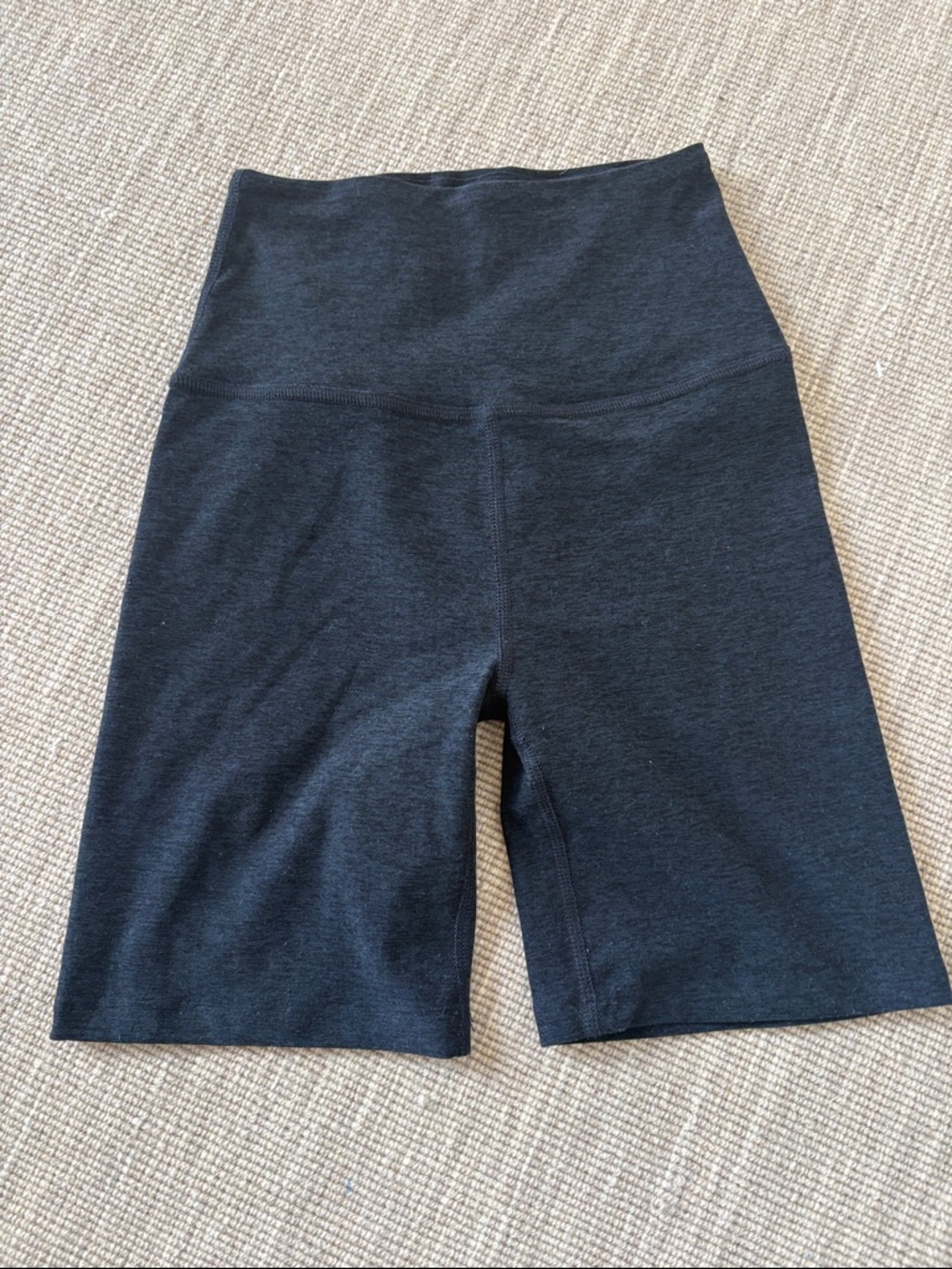 Beyond Yoga High-Rise Bike Shorts — Black